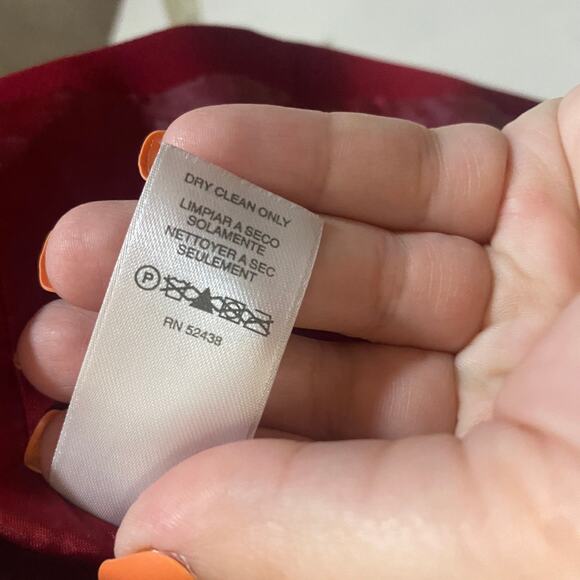 Liz Claiborne Suits NWT Red Pepper Suit Jacket Blazer Gold Buttons Sz 8 - Picture 7 of 12